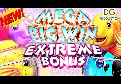 💥 EXTREME BONUS 💥 Gold Fish Feeding Time! Deluxe Castle Mega Big Win | Slot Machine@Yaamava