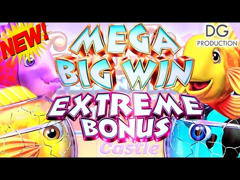 💥 EXTREME BONUS 💥 Gold Fish Feeding Time! Deluxe Castle Mega Big Win | Slot Machine@Yaamava