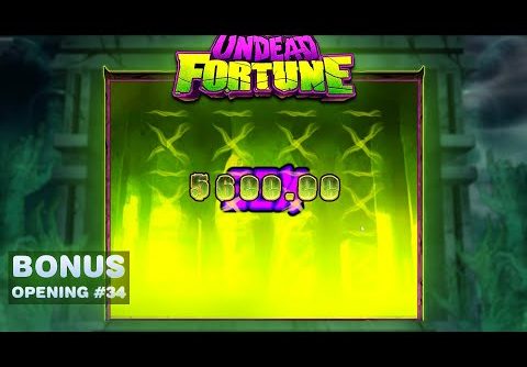 I GOT A RECORD WIN ON UNDEAD FORTUNE! (2800x FULL SCREEN!)