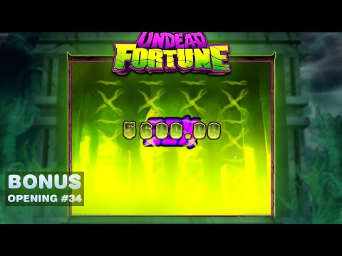 I GOT A RECORD WIN ON UNDEAD FORTUNE! (2800x FULL SCREEN!)