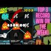 !!TOP 3 RECORD WINS OF THE WEEK  BIGGEST INSANE WIN