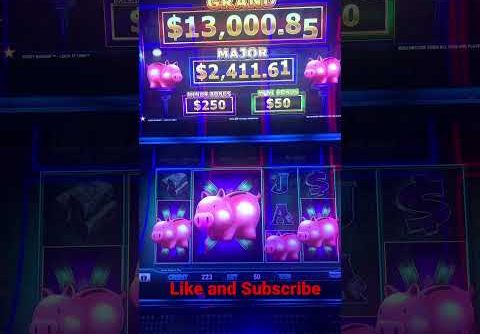 Piggies Slot Machine Bonus Big Win on 5 cents denomination!