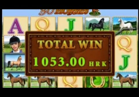 50 HORSES SLOT (FREE SPINS, BIG WIN!!! 105X!!!) #egt @slotroulette4342