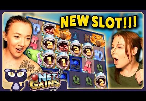 First Big Wins on NEW Slot NET GAINS!