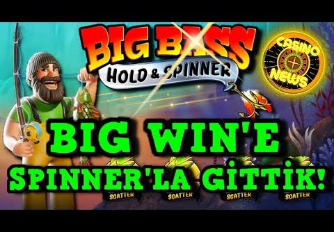 BİG BASS HOLD SPİNNER ~ TOPAÇLAR BİG WİNİ GETİRDİ !!! #bigbassholdspinner #slot #bigwin