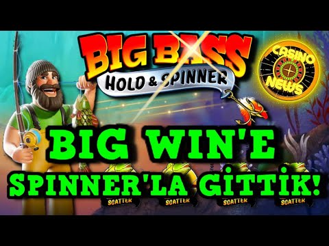 BİG BASS HOLD SPİNNER ~ TOPAÇLAR BİG WİNİ GETİRDİ !!! #bigbassholdspinner #slot #bigwin