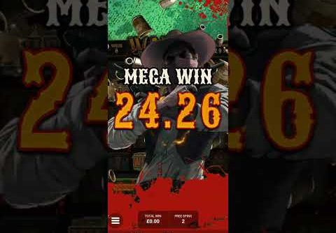 Dead or a wild slot Megawin 🏆