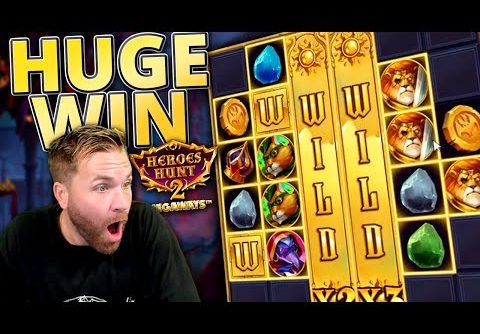 Huge Win on Heroes Hunt 2 Megaways!