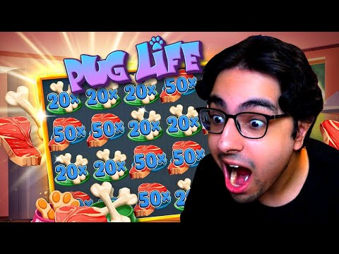 20.000$ BIG WIN ON PUG LIFE SLOT (HACKSAW GAMING)