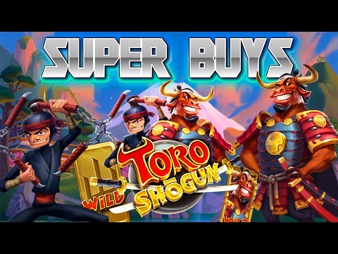 *SUPER BONUS BUYS* NEW SLOT *TORO SHOGUN* BY ELK STUDIOS! CAN WE GET A BIG WIN?