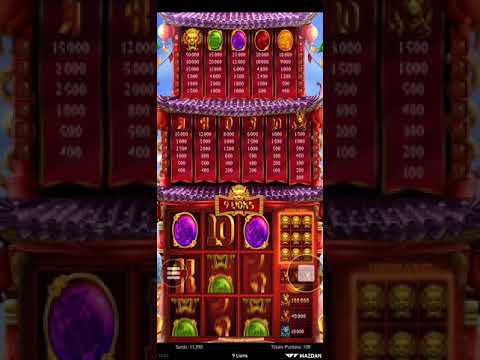 MEGA WIN 10,000 in 9 Lions slot 💸💸💲🎰💲💸💸!!!