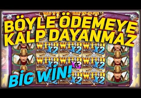 WİLD WEST GOLD 🔥 5X WİLDLER DİZİLDİ REKOR GELDİ! 🔥 BİG WİN #slot #wildwestgold  #casino #shorts