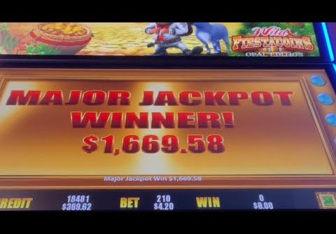 BIGGEST WIN ON WILD FIESTA COINS SLOT MACHINE 🎰 POKIE WINS