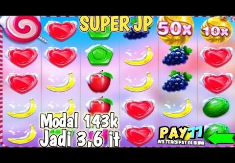 Slot Gacor Hari Ini  Sweet Bonanza Xmas  Super JP Modal 143k jadi 36 jt Mantul|Sweet bonanza gacor!