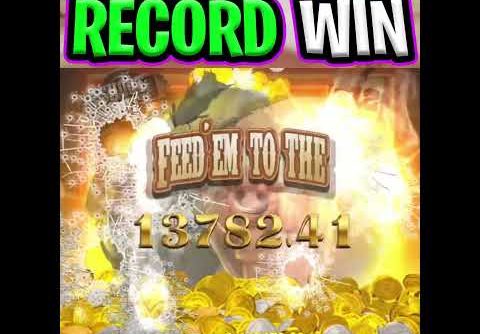 MY BIGGEST EVER WIN 🤑 DEADWOOD SLOT 🔥 RARE SUPER BONUS OMG SO MANY BIG WINS‼️ #shorts