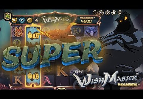 The Wish Master Megaways 💥 EPIC Big WIN New Online Slot 💥 NetEnt (Casino Supplier)