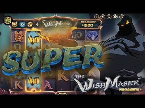 The Wish Master Megaways 💥 EPIC Big WIN New Online Slot 💥 NetEnt (Casino Supplier)