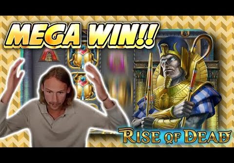 MEGA WIN! RISE OF DEAD BIG WIN –  Casino Slots from Casinodaddy LIVE STREAM