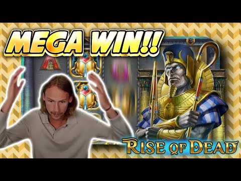 MEGA WIN! RISE OF DEAD BIG WIN –  Casino Slots from Casinodaddy LIVE STREAM