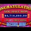 Exposed BIGGEST WIN 5 MILLION$ HOT FIESTA SLOT NEW RECORD WORLD!