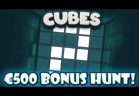 €500 BONUS HUNT – CUBES 2 BIG WIN!! – Online Slots With Slots Almighty