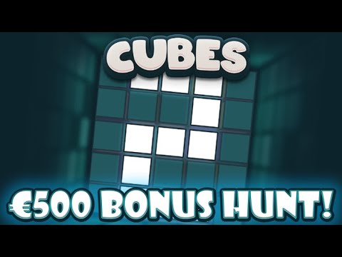 €500 BONUS HUNT – CUBES 2 BIG WIN!! – Online Slots With Slots Almighty