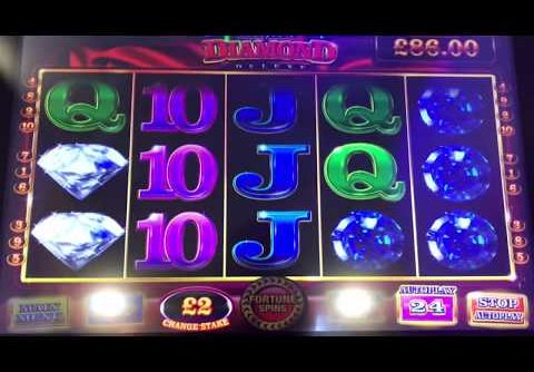 Super Diamond Deluxe £2 Stake – Bookies Slot – Big Win