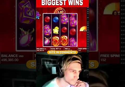 XQC RECORD WIN!! #xqc #biggestwin #slots #bigwin #casino