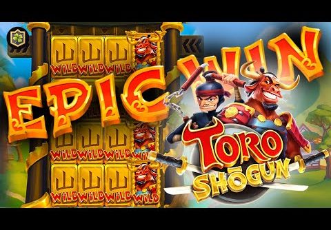 EPIC Big WIN New Online Slot 💥 Toro Shogun 💥 ELK Studios (Casino Supplier)