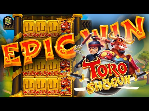 EPIC Big WIN New Online Slot 💥 Toro Shogun 💥 ELK Studios (Casino Supplier)