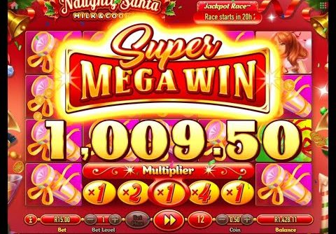 NAUGHTY SANTA Online SLOTS – HUGE WIN but where is the MULTIPLIES?!?