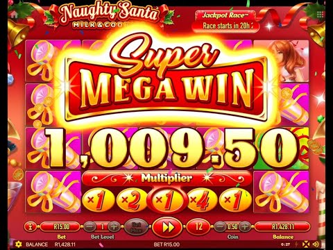 NAUGHTY SANTA Online SLOTS – HUGE WIN but where is the MULTIPLIES?!?