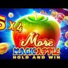 BITTA BOSGANDA BERDI ( MORE MAGIC APPLE ) NICE BONUS CASINO SLOTS BIGWIN JACKPOT