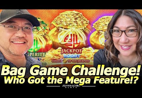 Slot Channel Showdown! Bag Game Challenge with @LoriLuckbox ! Who Gets the Mega Feature @Yaamava?