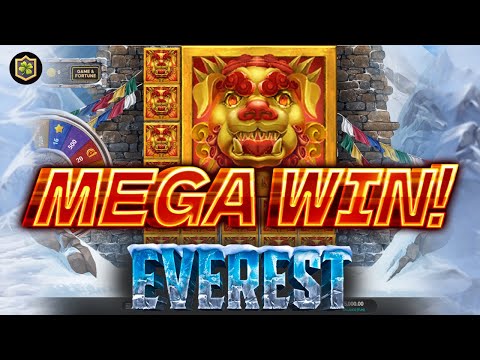 Community Member Lands Record Win On 😱 Everest – Four Leaf Gaming – Online Slot EPIC Big WIN!!!!