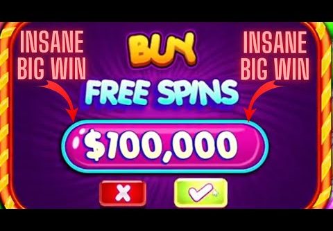 AyeZee CRAZY FRUIT PARTY SLOT SESSION $100,000 BONUS BUYS