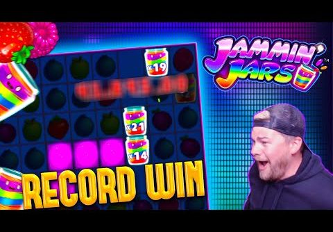 🍓 Jammin’ Jars Record Win! Fruity Slots Biggest Ever Win! 🍓