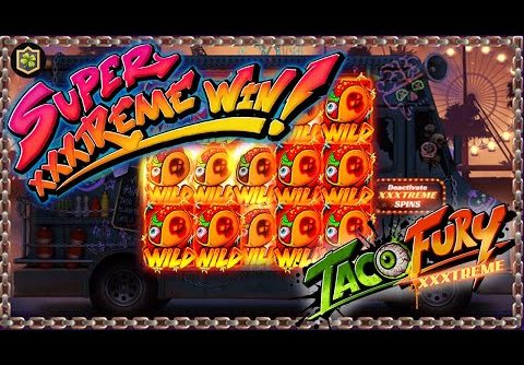 EPIC Big WIN New Online Slot 💥 Taco Fury XXXtreme 💥 NetEnt (Casino Supplier)
