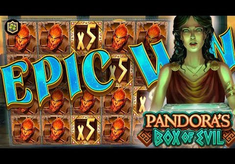 609X 🔥 EPIC Big WIN 🔥 Pandora’s Box of Evil – Play’n GO – New Online Slot – All Features