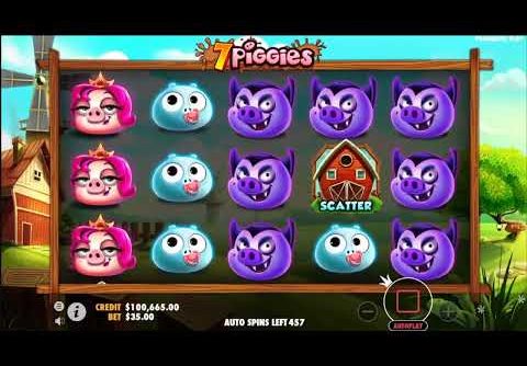 ⚡️Pragmatic Play |🐷 7 Piggies Slot 🐷- Mega Win