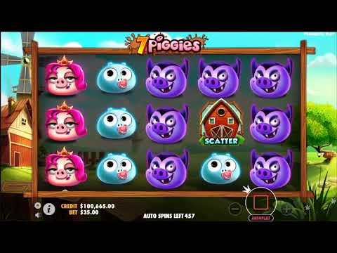 ⚡️Pragmatic Play |🐷 7 Piggies Slot 🐷- Mega Win