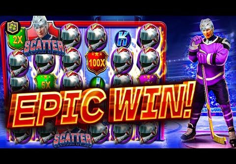 Insane Win! 🔥 Hockey Bonanza 🔥 NEW Online Slot EPIC Big WIN – Pragmatic Play (Casino Supplier)