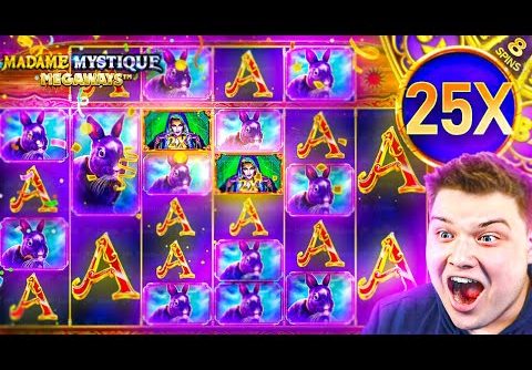 INCREDIBLE 1500X On MADAME MYSTIQUE NEW SLOT!!.. (HUGE WIN)