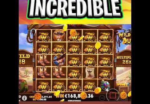 WILD WEST DUELS SLOT 🔥 MEGA JACKPOT WIN  €600.00 🤑 THE SUPER BONUS BUY‼️ #shorts