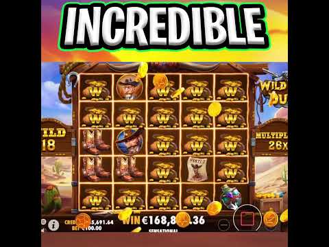 WILD WEST DUELS SLOT 🔥 MEGA JACKPOT WIN  €600.00 🤑 THE SUPER BONUS BUY‼️ #shorts