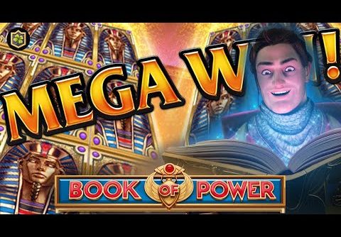 Book of Power 💣 Super Massive Win! 💣 New Online Slot – EPIC Big WIN – Relax Gaming – All Features