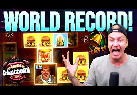 WORLD RECORD WIN ON NEW GLUTTONY SLOT!!! (Release Day)