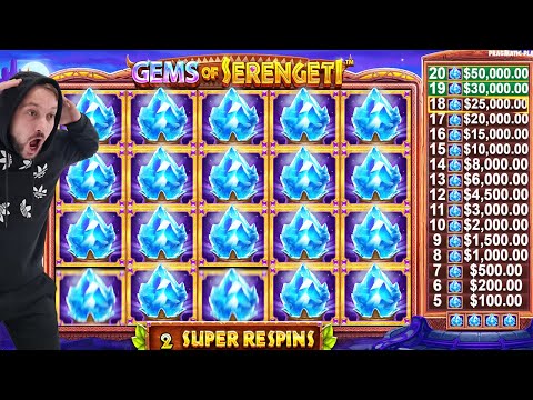 Gems of Serengeti Brand New Slot – Bonus Hunt Big Wins Casino Slot Online Game