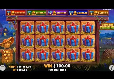 COUNTRY FARMING!! BRAND NEW SLOT!! MAX BET BONUS!! MEGA BIG WIN!! PRAGMATIC PLAY ✌️ @SLOTKINGDOM