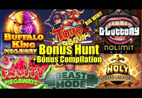 Gluttony BIG WIN, Toro Shogun, Fruity Megaways, Beast Mode & Much More + Community BIG WINS!!